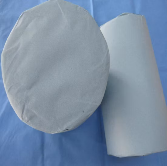 Rolo de gaze médica para uso hospitalar