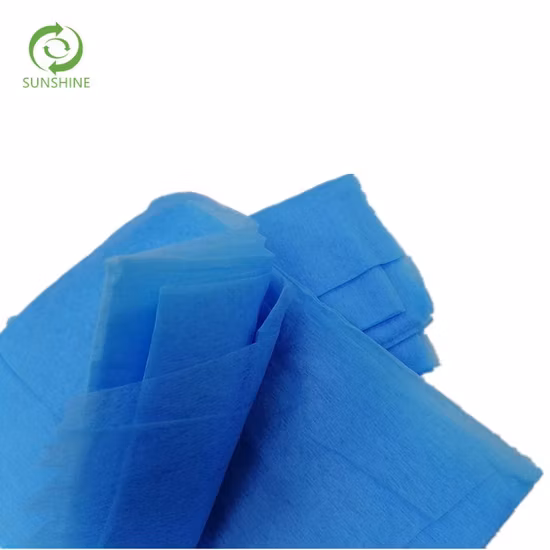 Adl verde azul branco para tecido não tecido de matérias-primas de fraldas para bebês