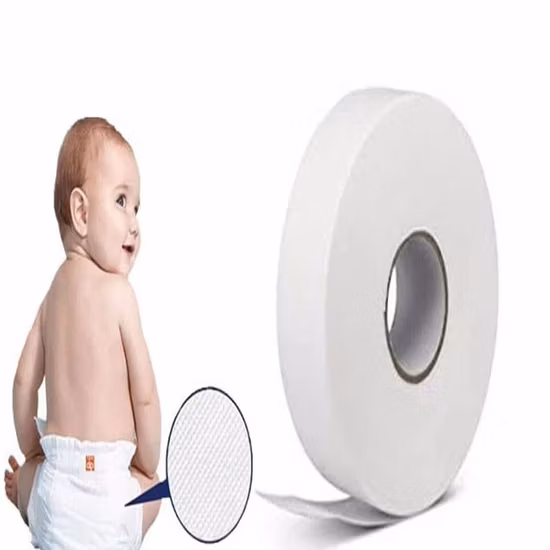 Tecido não tecido 100% algodão Spunlace para máscara facial